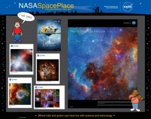 You provide the space, NASA provides the content. 
