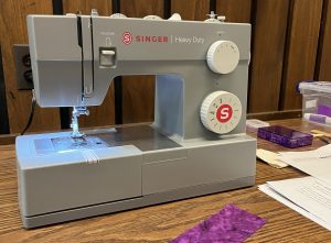 Sewing machine and supplies